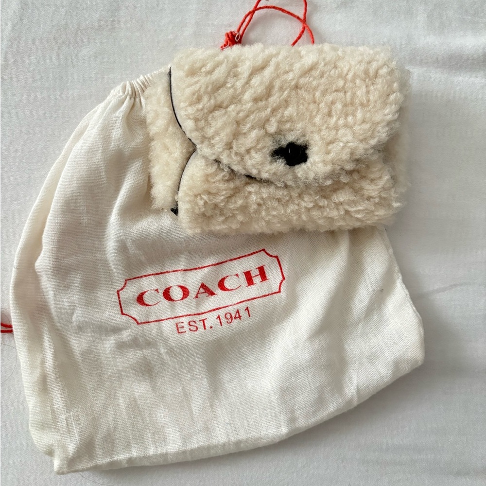 Coach Sherpa Card holder/wallet